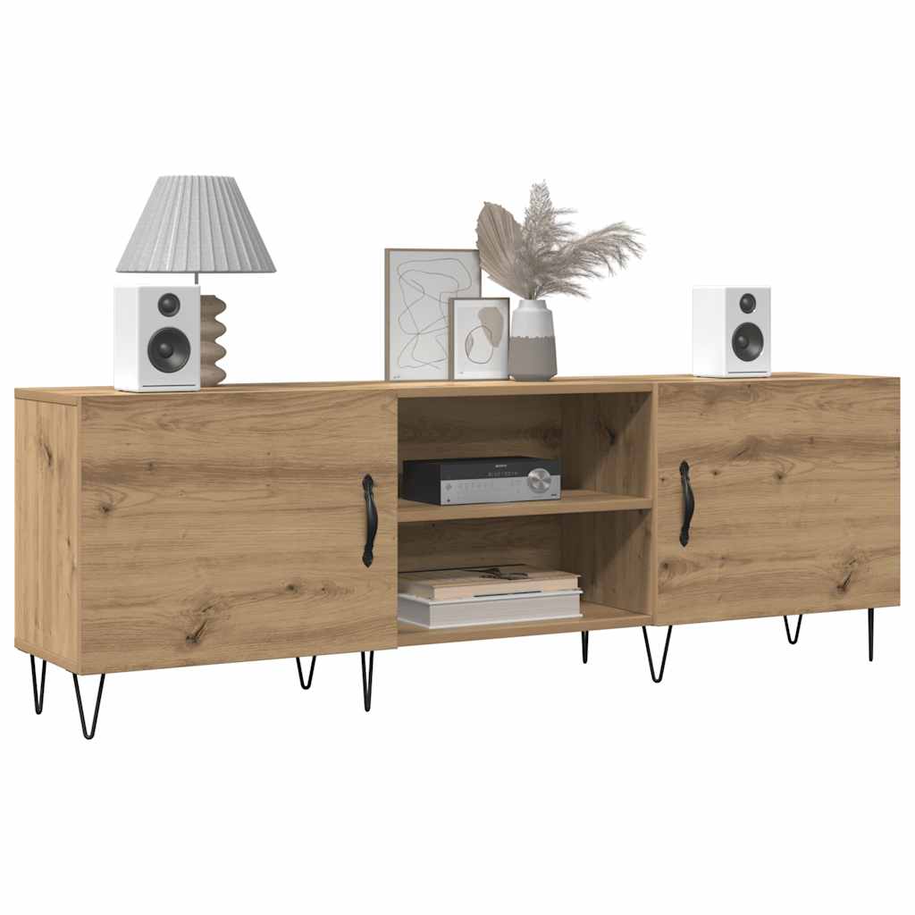 TV ormarić Artisan hrast 150x30x50 cm izrađeno drvo