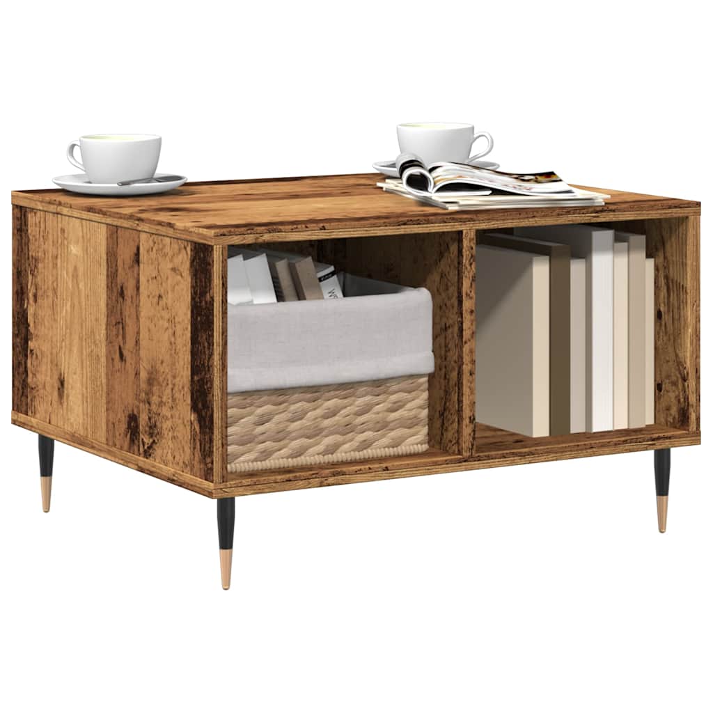 Stol za kavu staro drvo 60x50x36,5 cm konstruirano drvo