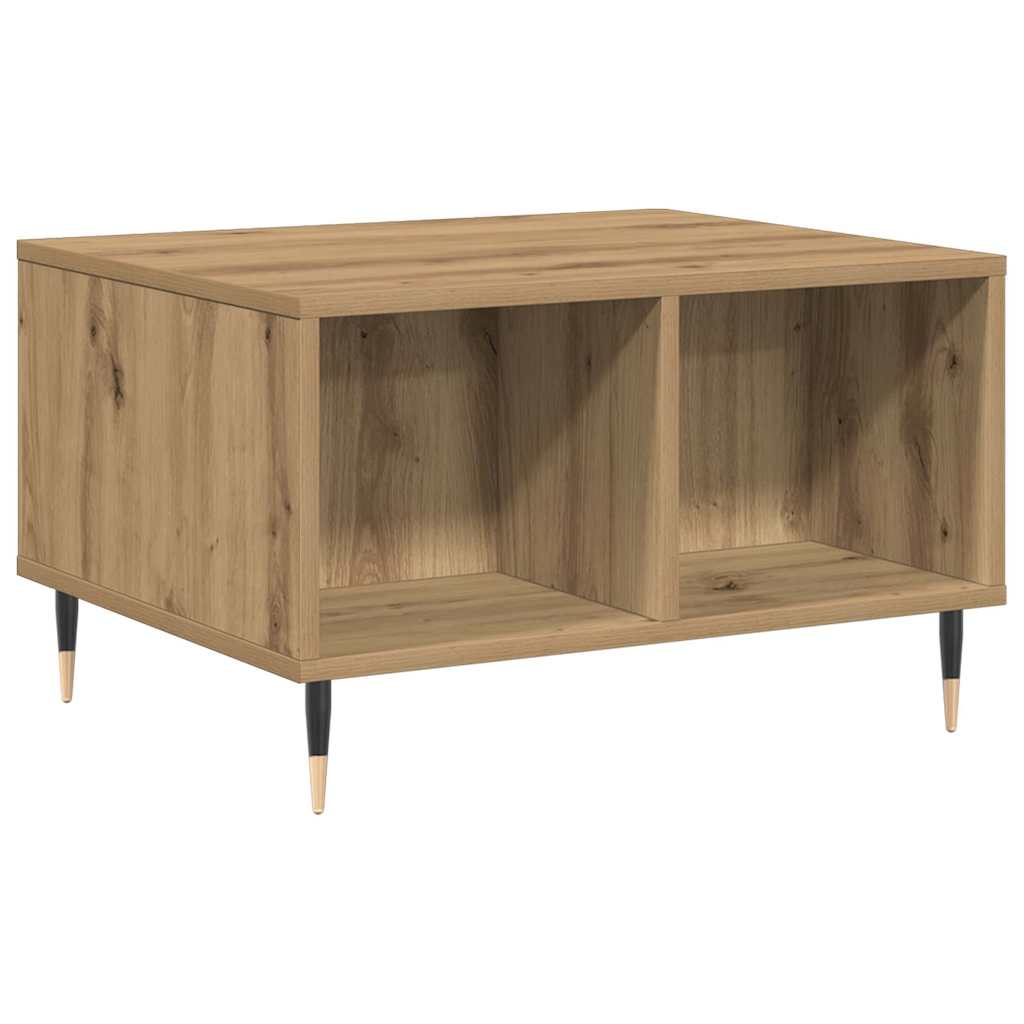 Stol za kavu Artisan hrast 60x50x36,5 cm izrađeno drvo