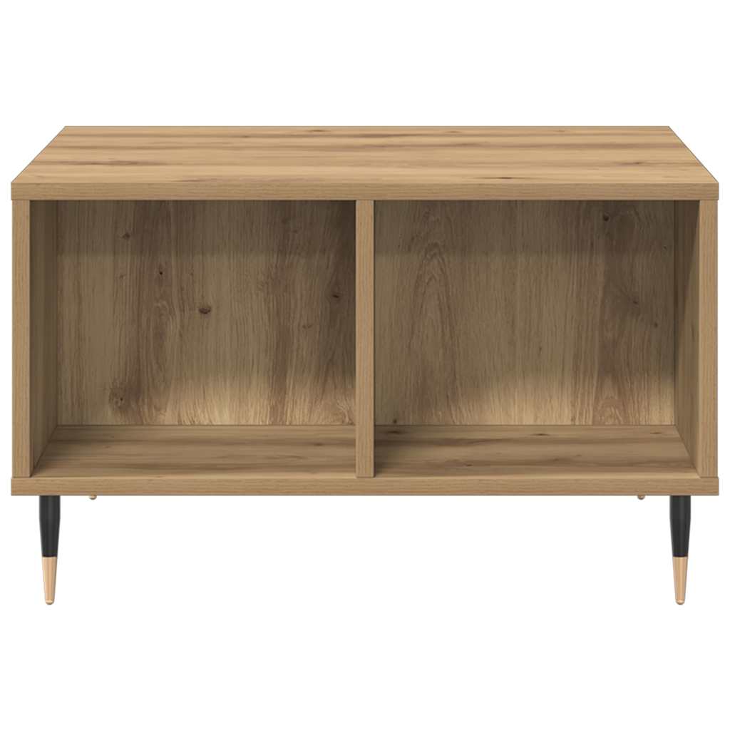 Stol za kavu Artisan hrast 60x50x36,5 cm izrađeno drvo