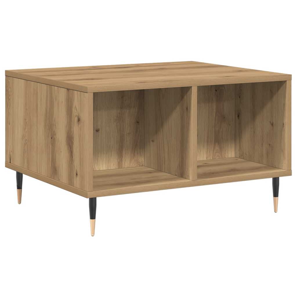 Stol za kavu Artisan hrast 60x50x36,5 cm izrađeno drvo