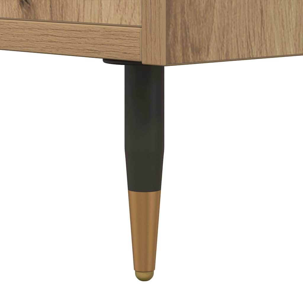 Stol za kavu Artisan hrast 60x50x36,5 cm izrađeno drvo