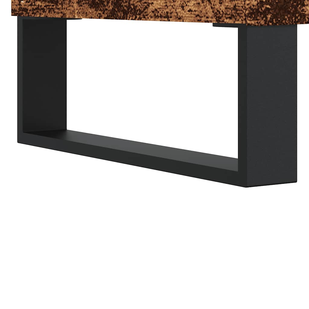 Stolić za kavu boja staro drvo 90x50x36,5 cm konstruirano drvo