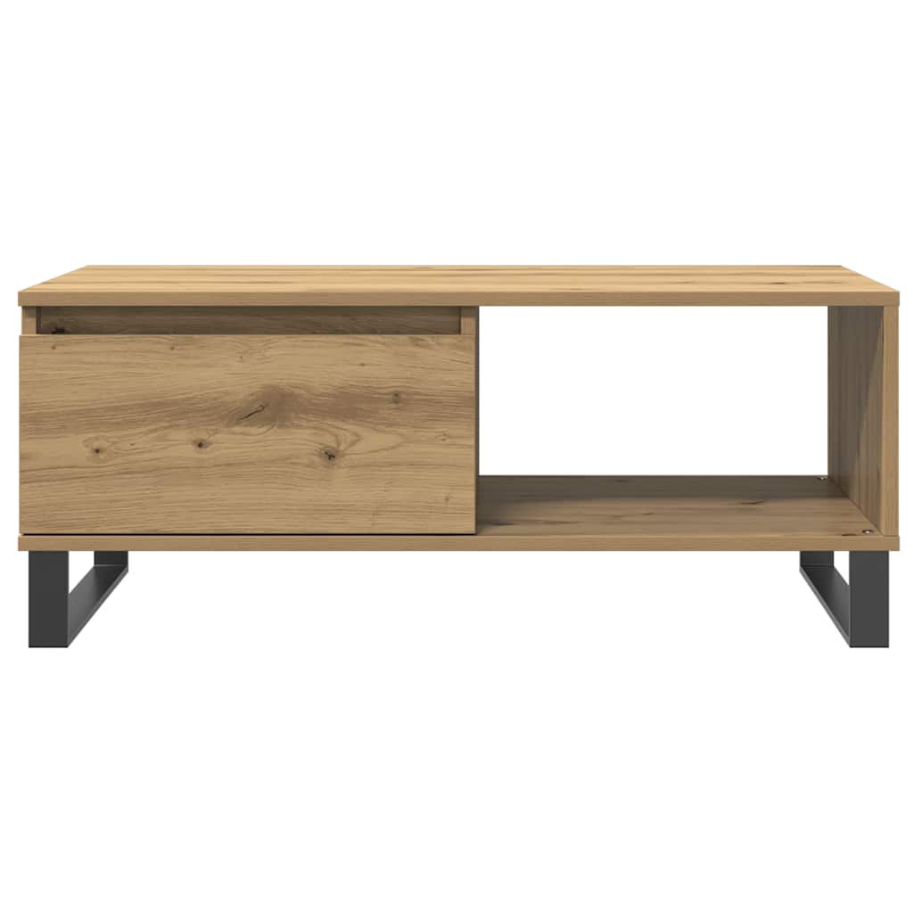 Stolić kavu boja artisian hrast 90x50x36,5cm konstruirano drvo