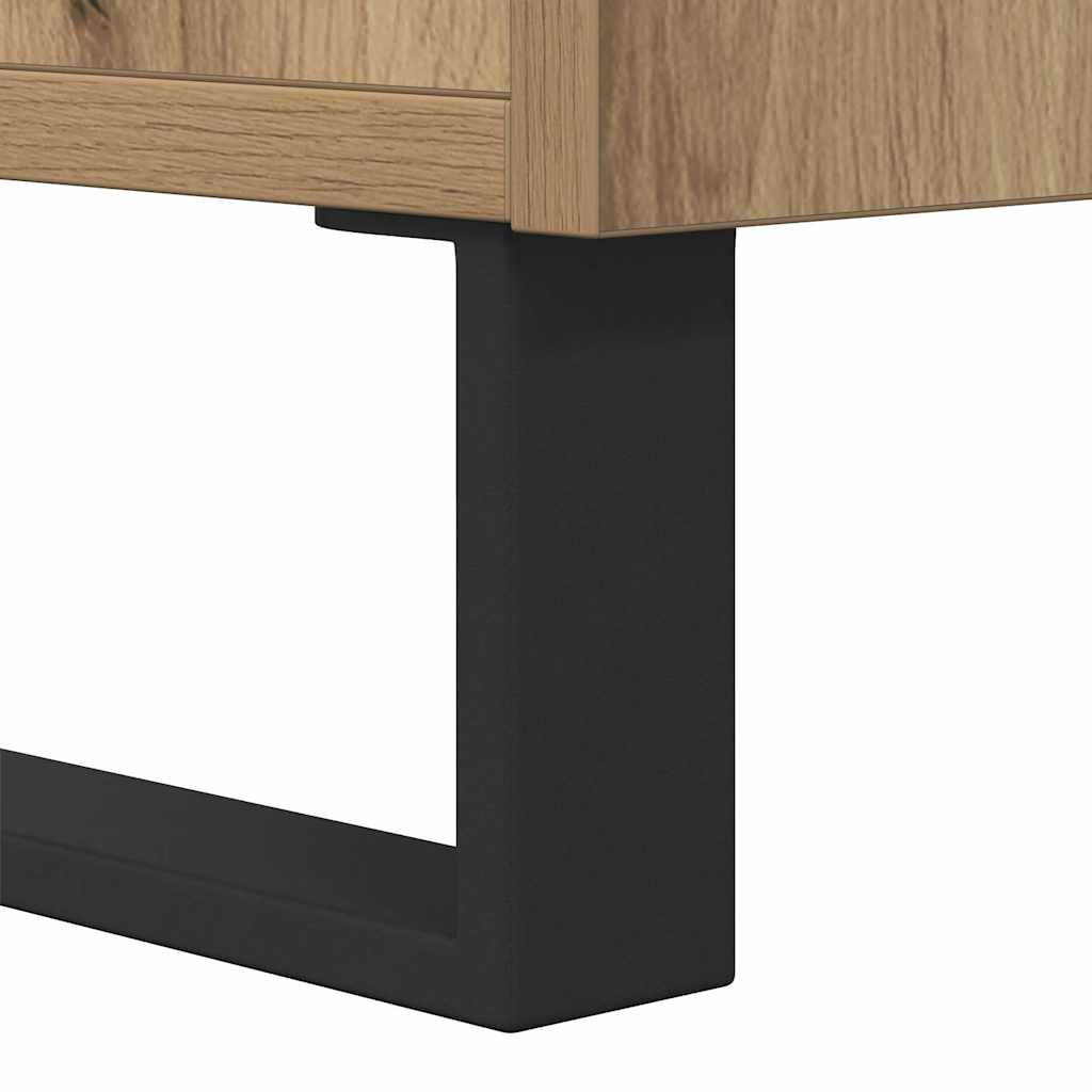 Stolić kavu boja artisian hrast 90x50x36,5cm konstruirano drvo