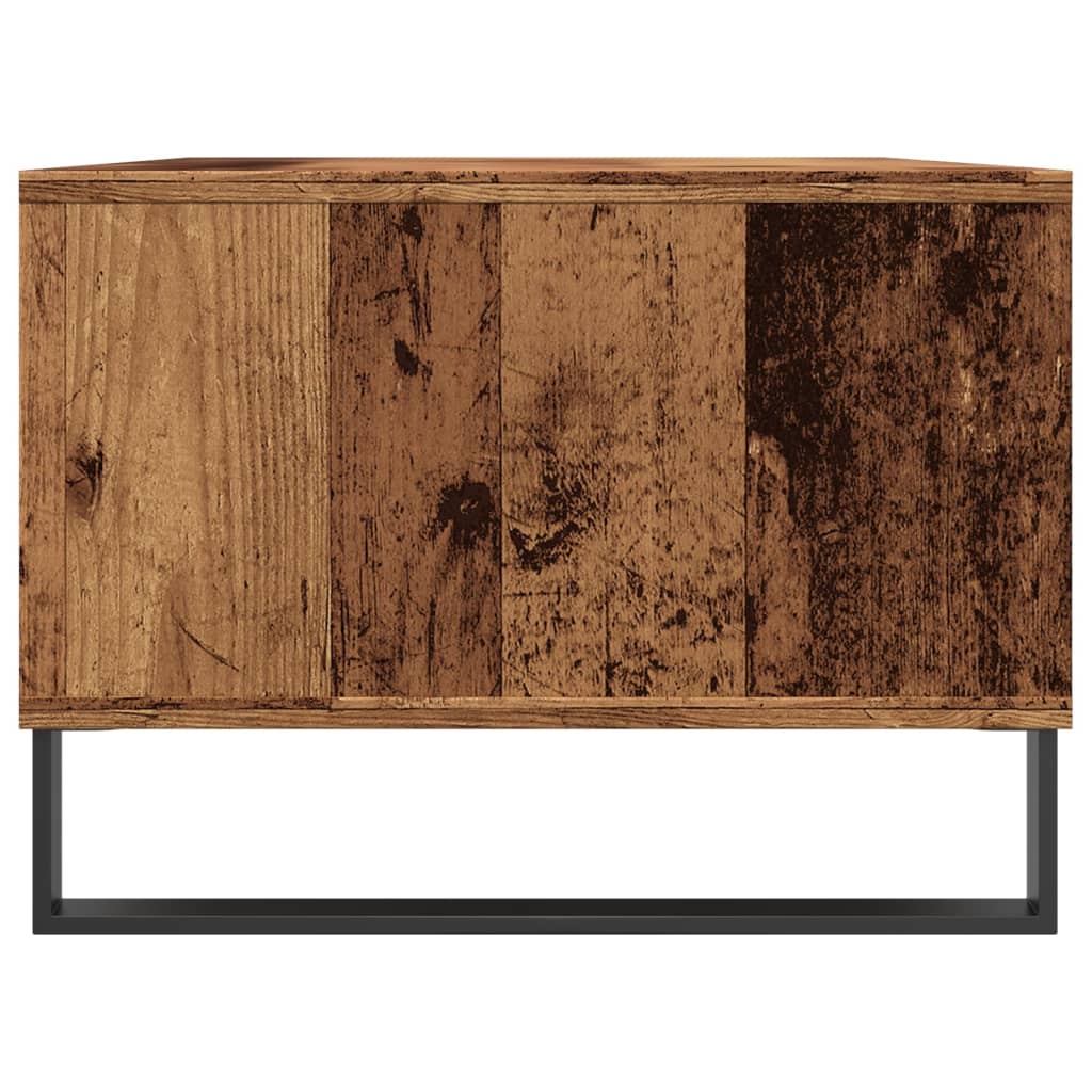 Stolić za kavu boja staro drvo 90x50x36,5 cm konstruirano drvo