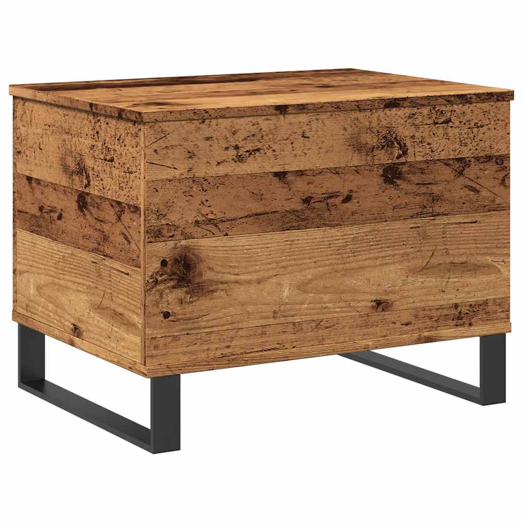 Stolić za kavu boja staro drvo 60x44,5x45 cm konstruirano drvo