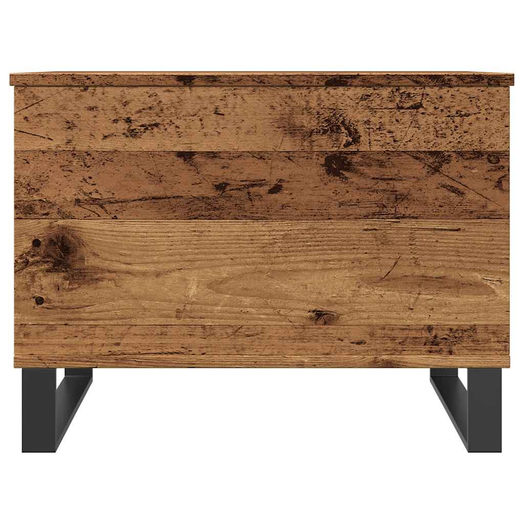 Stolić za kavu boja staro drvo 60x44,5x45 cm konstruirano drvo