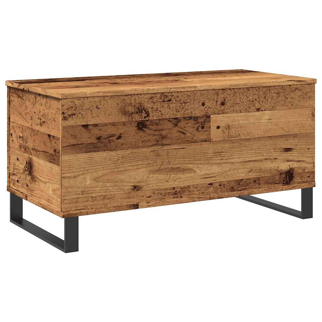 Stolić za kavu boja staro drvo 90x44,5x45 cm konstruiranog drva