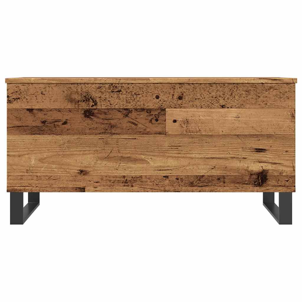 Stolić za kavu boja staro drvo 90x44,5x45 cm konstruiranog drva