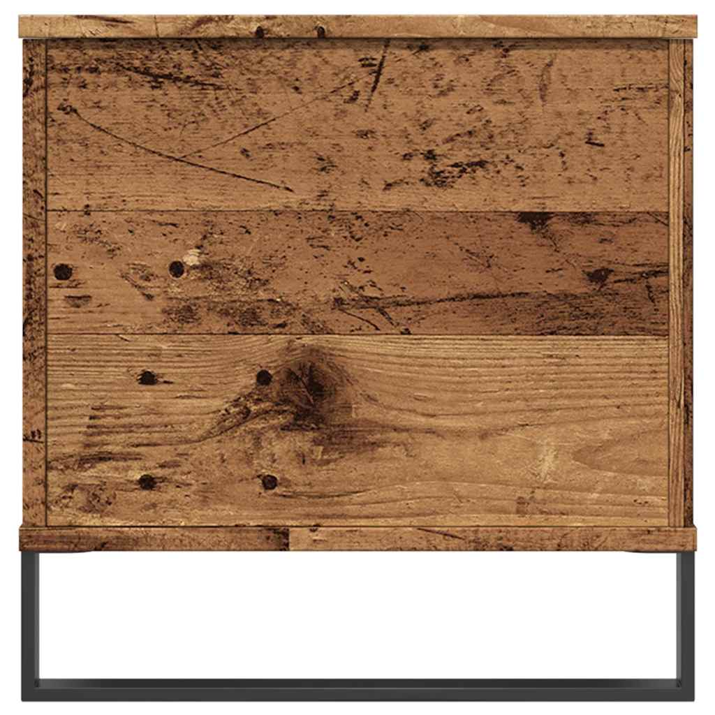 Stolić za kavu boja staro drvo 90x44,5x45 cm konstruiranog drva