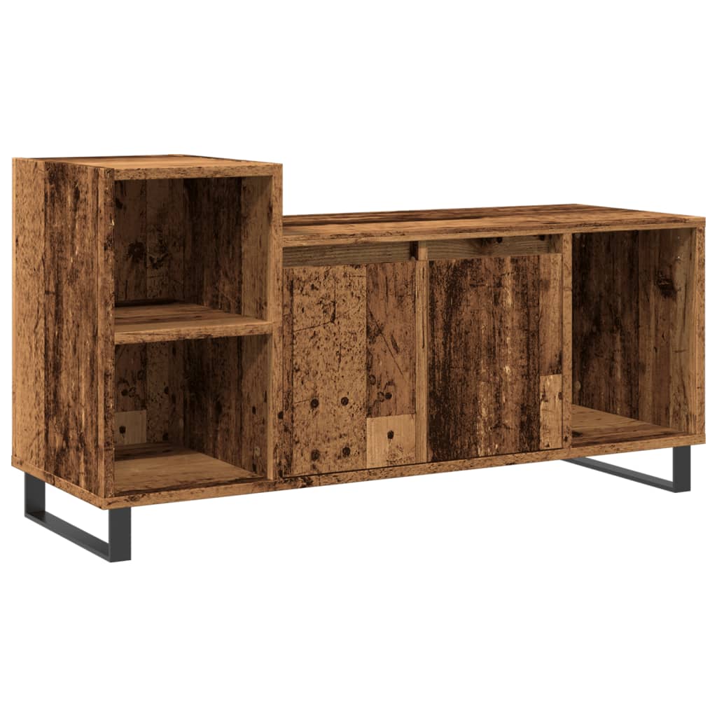 TV ormarić staro drvo 100x35x55 cm konstruirano drvo