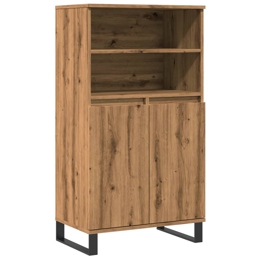 Visoka ploča Artisan hrast 60x36x110 cm izrađeno drvo