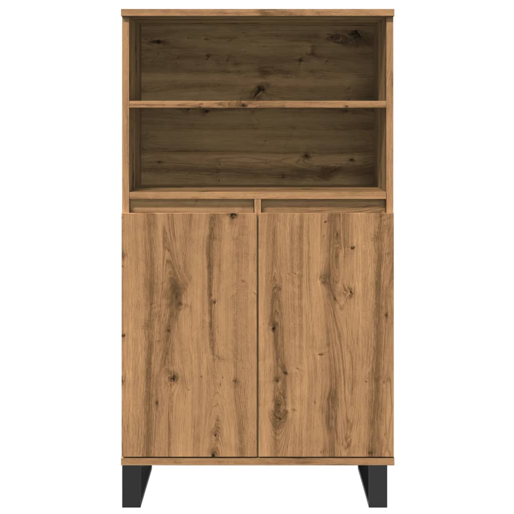 Visoka ploča Artisan hrast 60x36x110 cm izrađeno drvo