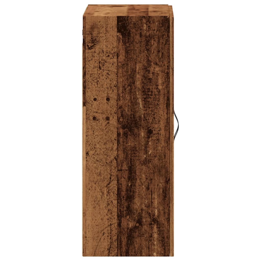 Zidni ormarić boja starog drva 69,5x34x90 cm konstruirano drvo