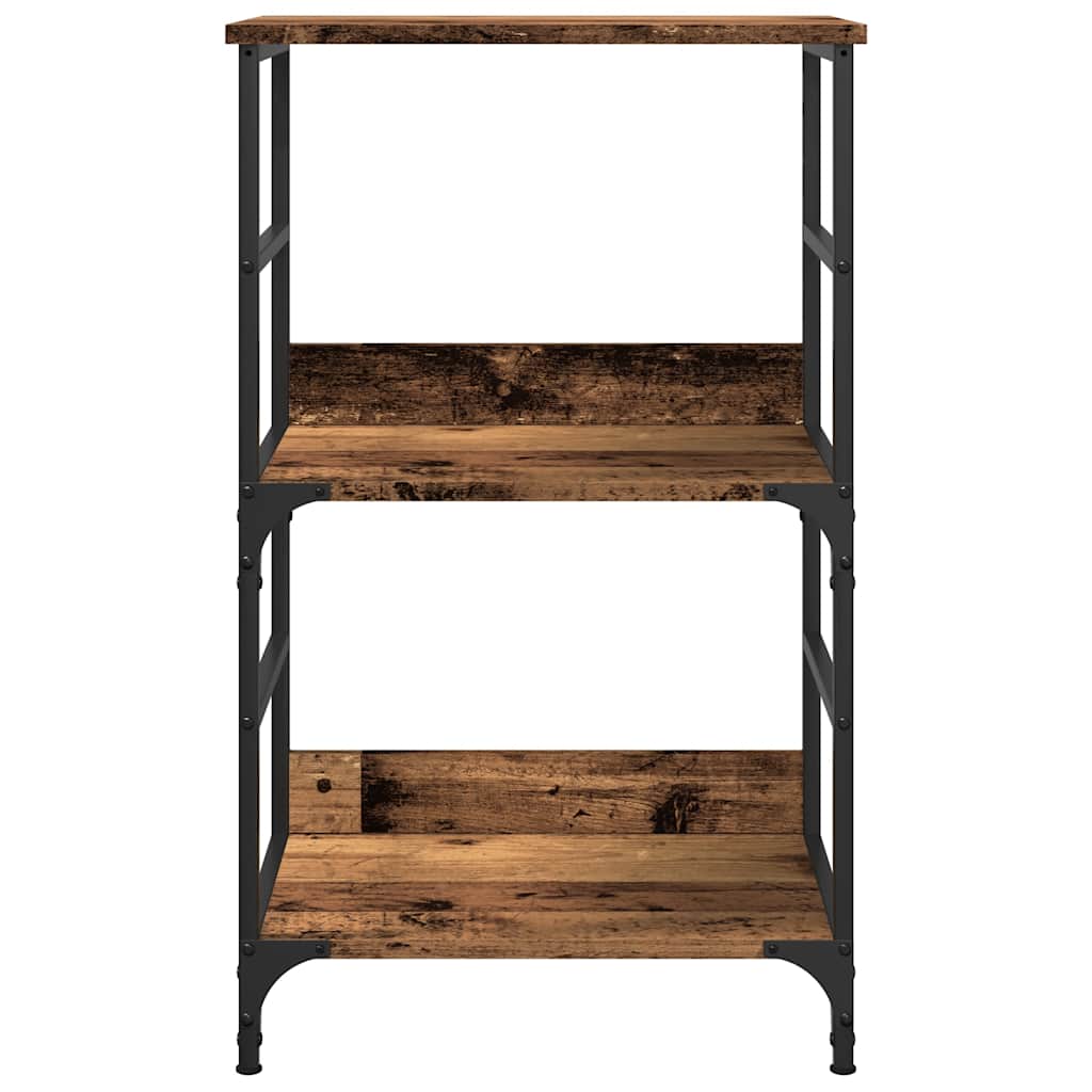 Ormar za knjige staro drvo 50x33x82 cm konstruirano drvo
