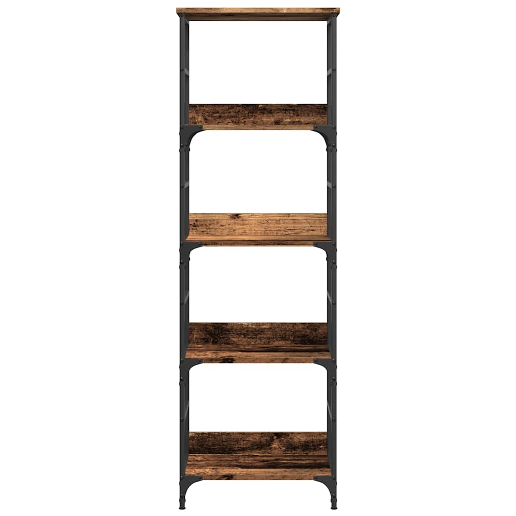 Ormar za knjige staro drvo 50x33x153 cm konstruirano drvo