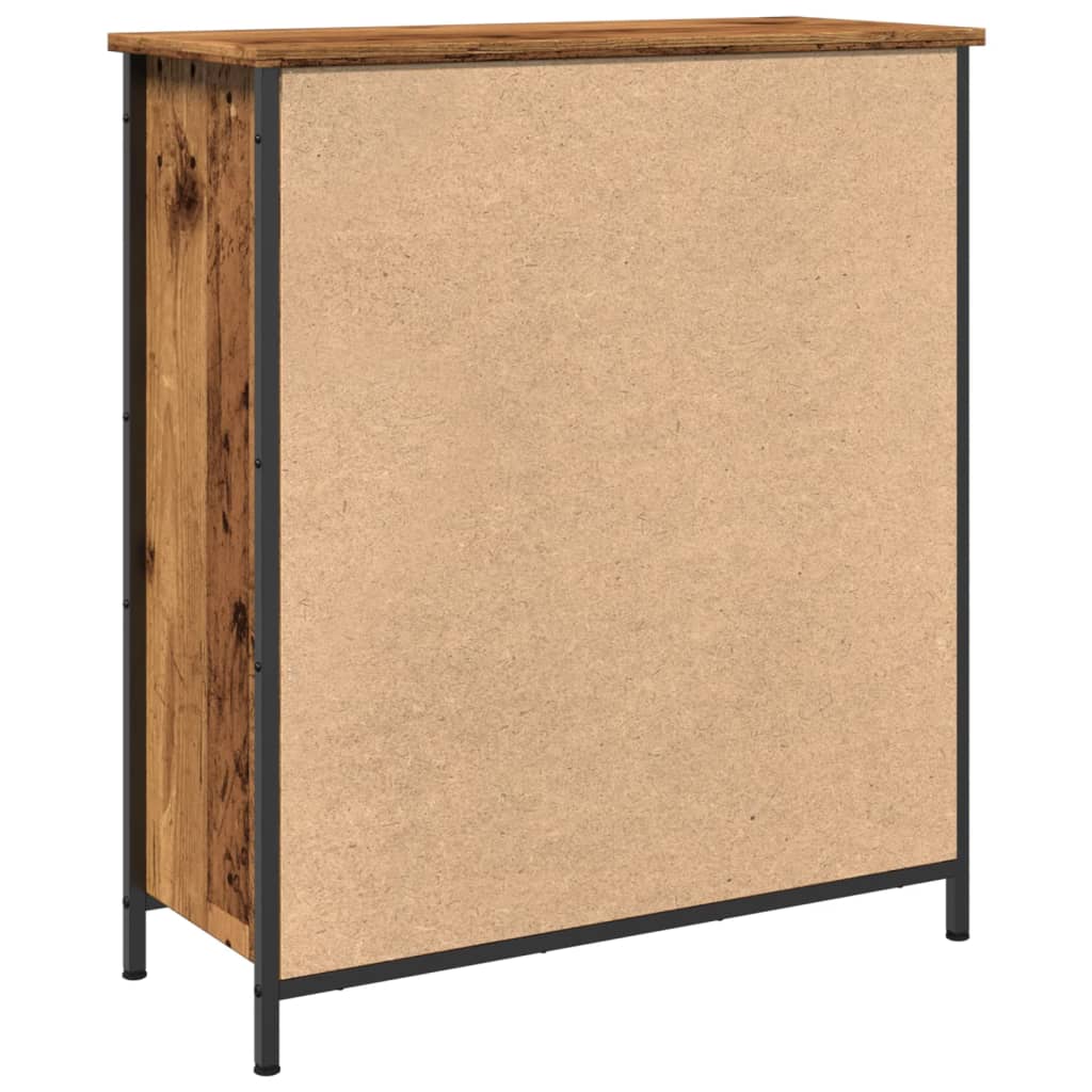 Komoda boja staro drvo 70x30x80 cm od konstruiranog drva