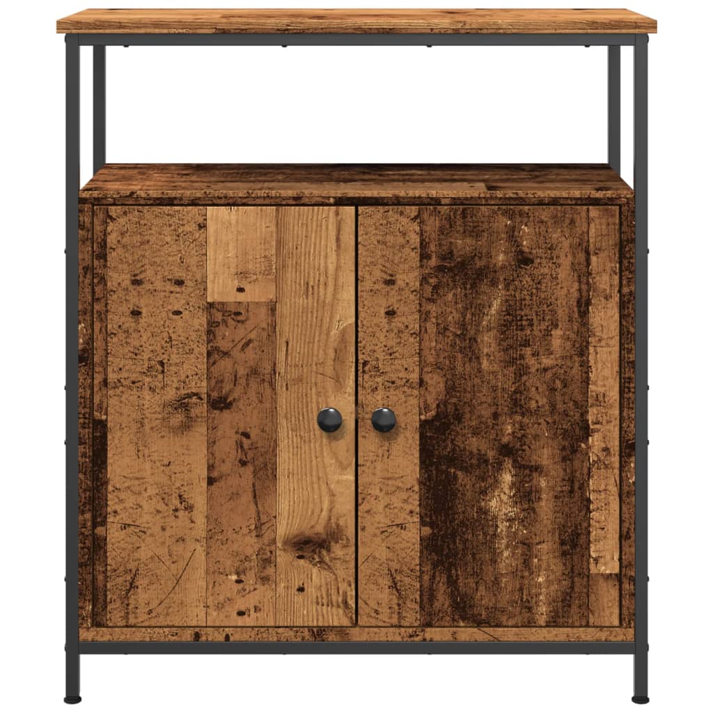 Komoda boja staro drvo 70x30x80 cm od konstruiranog drva