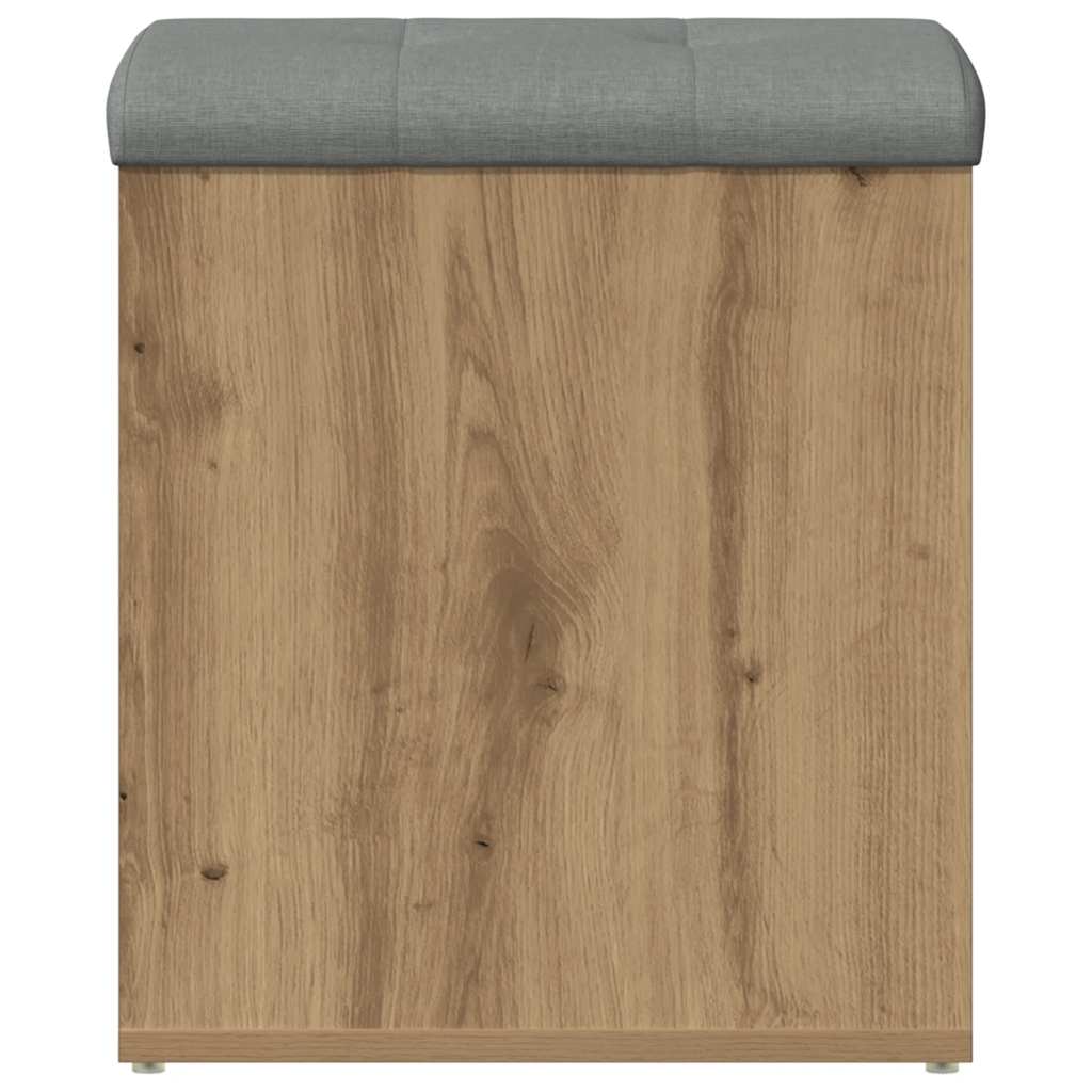 Klupa za odlaganje Artisan hrast 42x42x45 cm izrađeno drvo