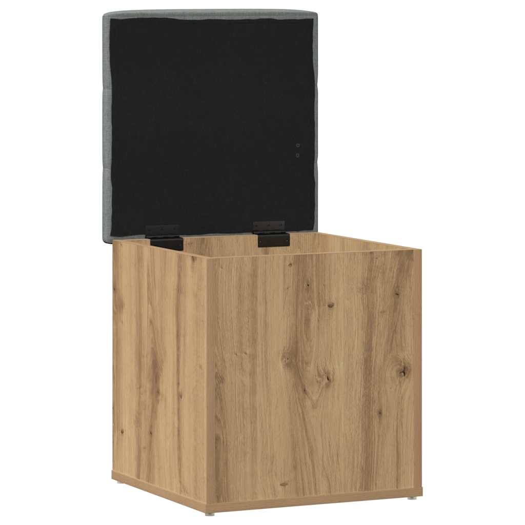 Klupa za odlaganje Artisan hrast 42x42x45 cm izrađeno drvo