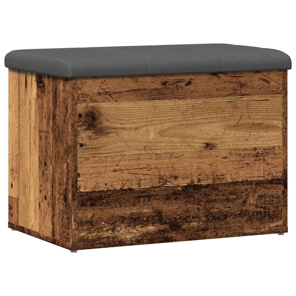 Klupa za odlaganje staro drvo 62x42x45 cm izrađeno drvo