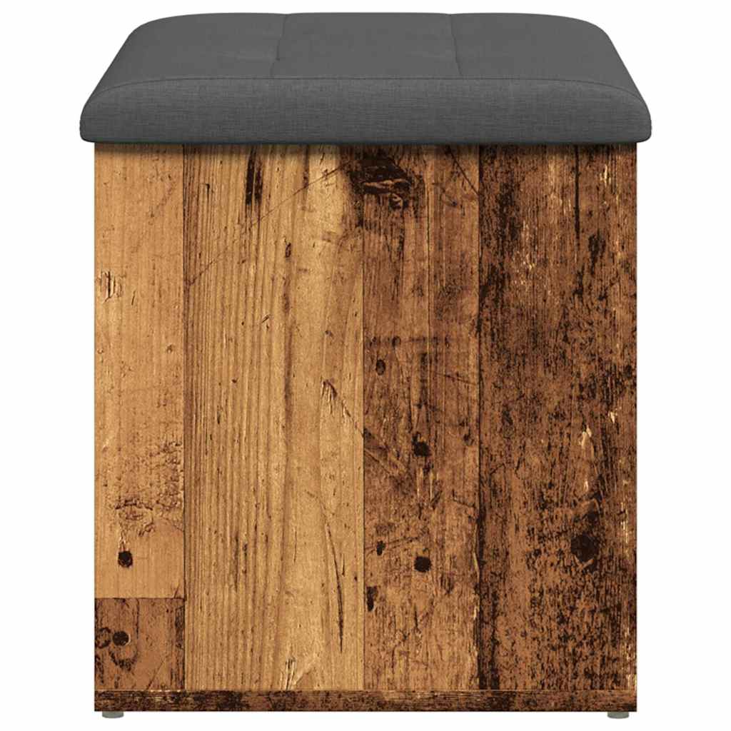 Klupa za odlaganje staro drvo 62x42x45 cm izrađeno drvo