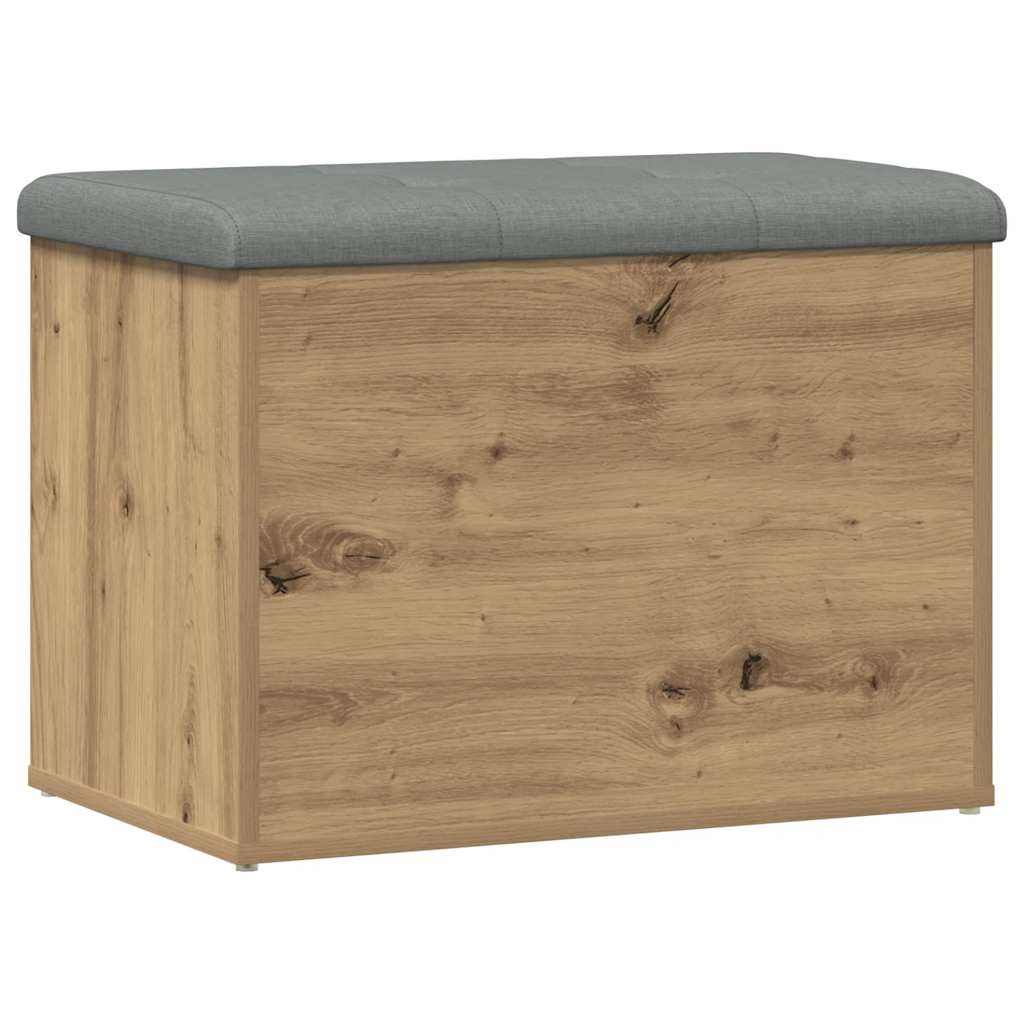 Klupa za odlaganje Artisan hrast 62x42x45 cm izrađeno drvo