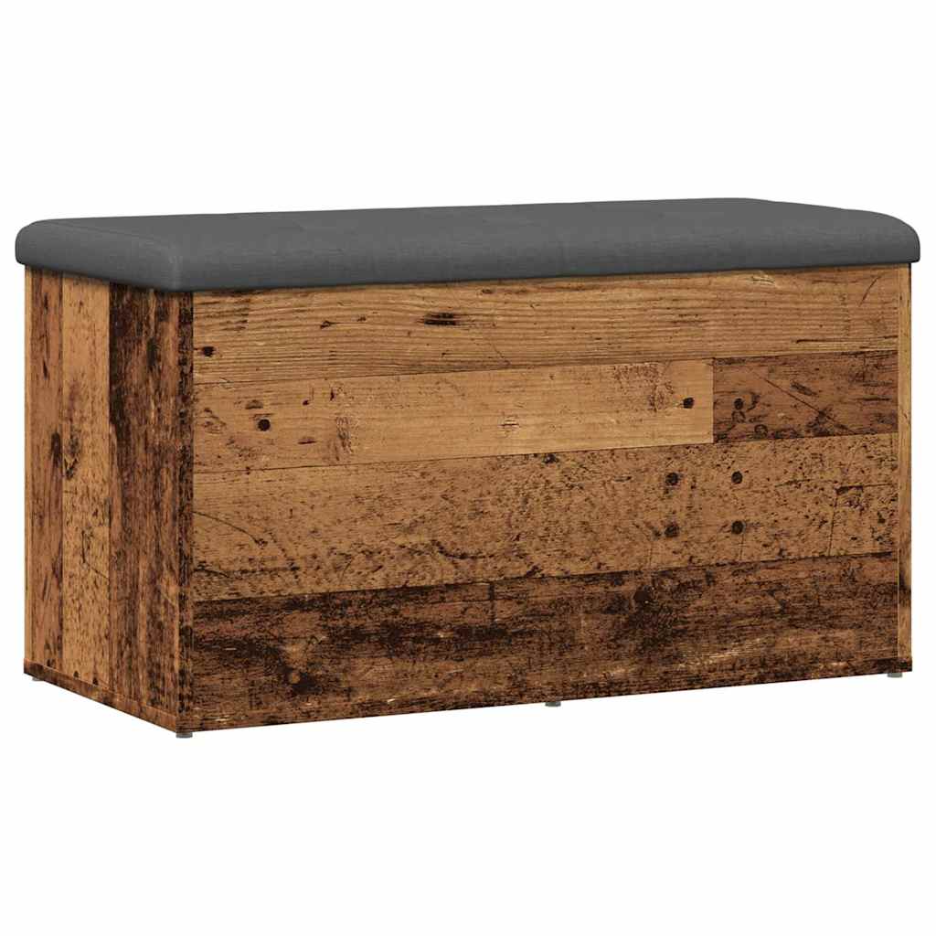 Klupa za odlaganje staro drvo 82x42x45 cm izrađeno drvo