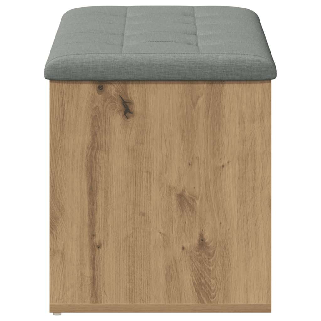 Klupa za odlaganje Artisan hrast 102x42x45 cm Inženjersko drvo