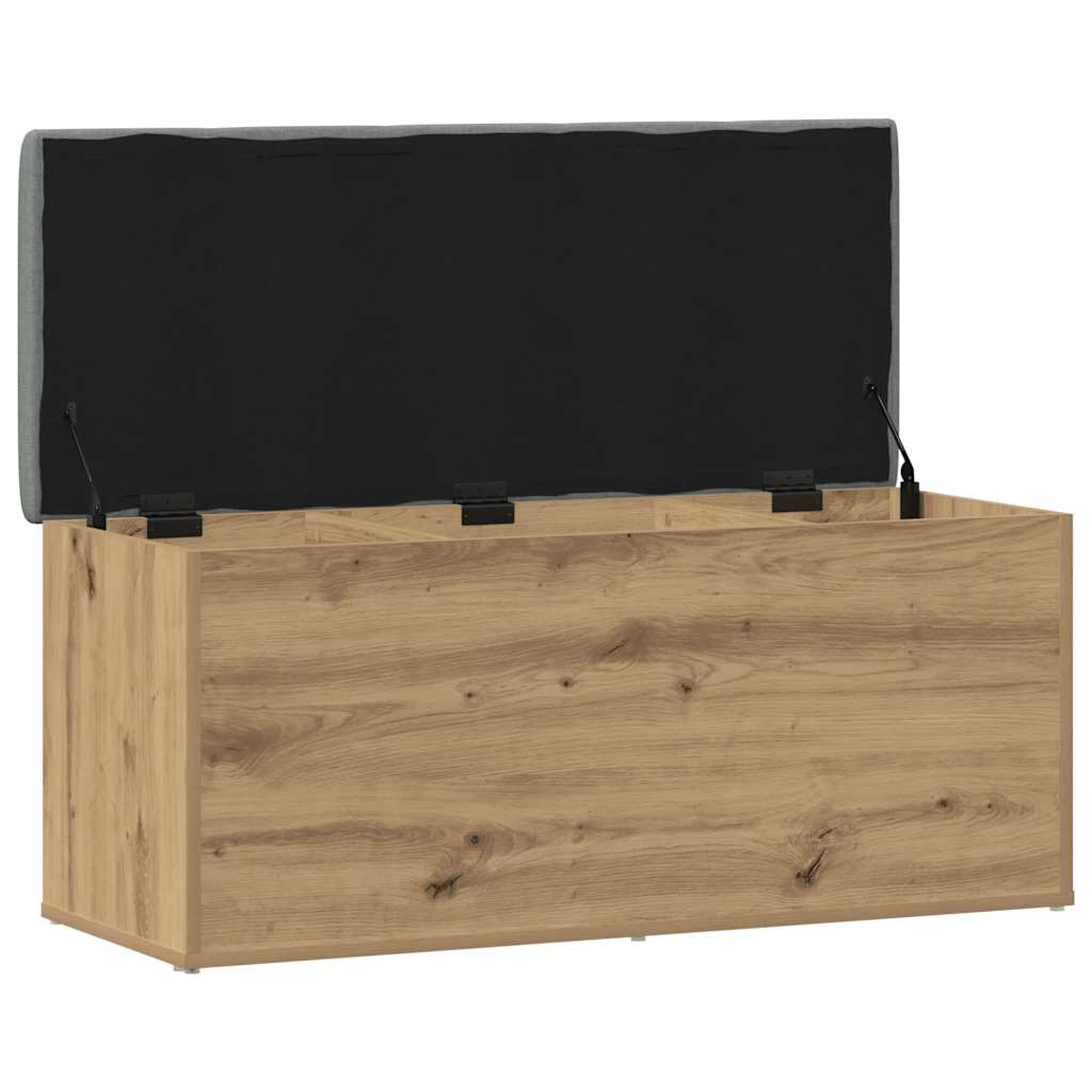 Klupa za odlaganje Artisan hrast 102x42x45 cm Inženjersko drvo