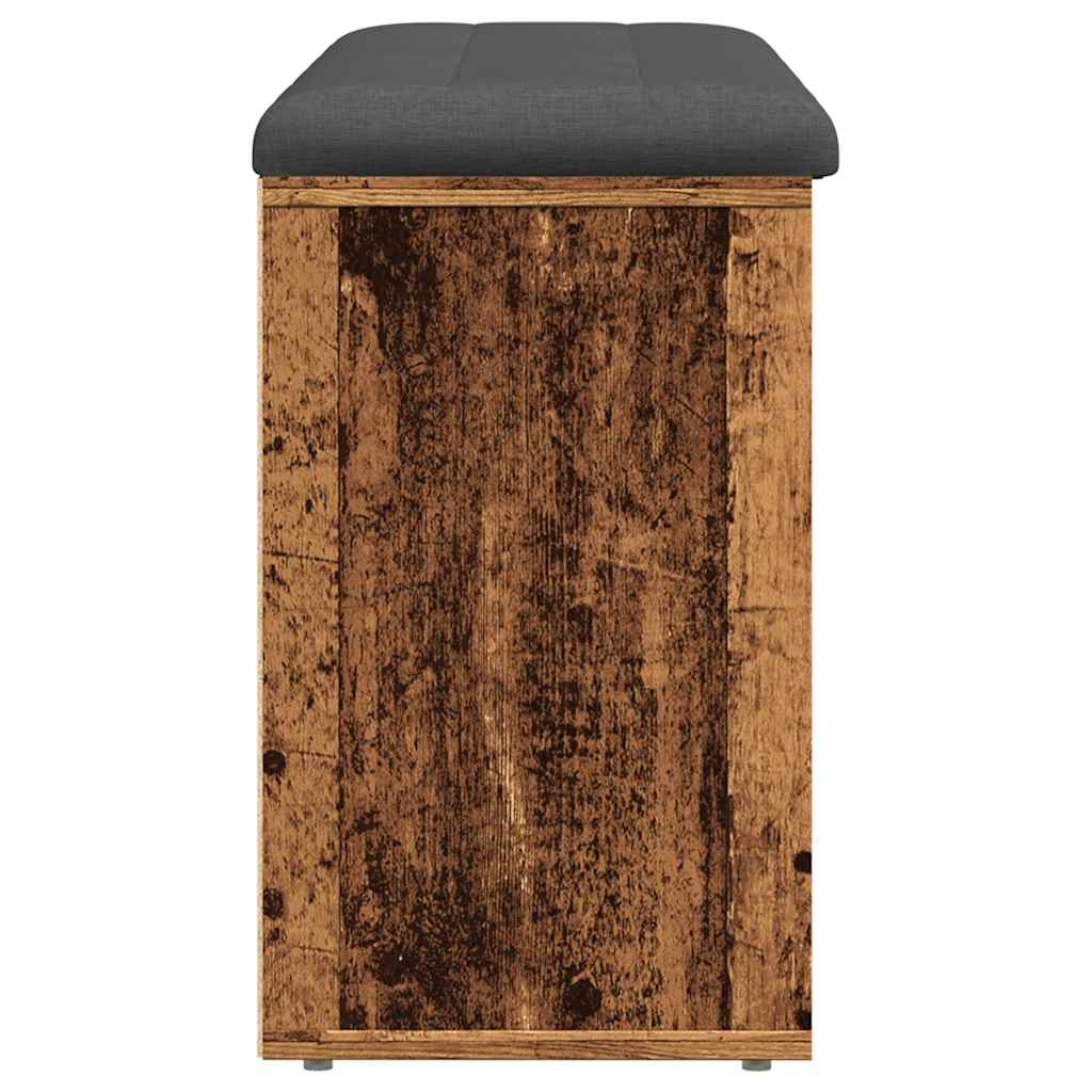 Klupa za cipele staro drvo 102x32x50 cm izrađeno drvo