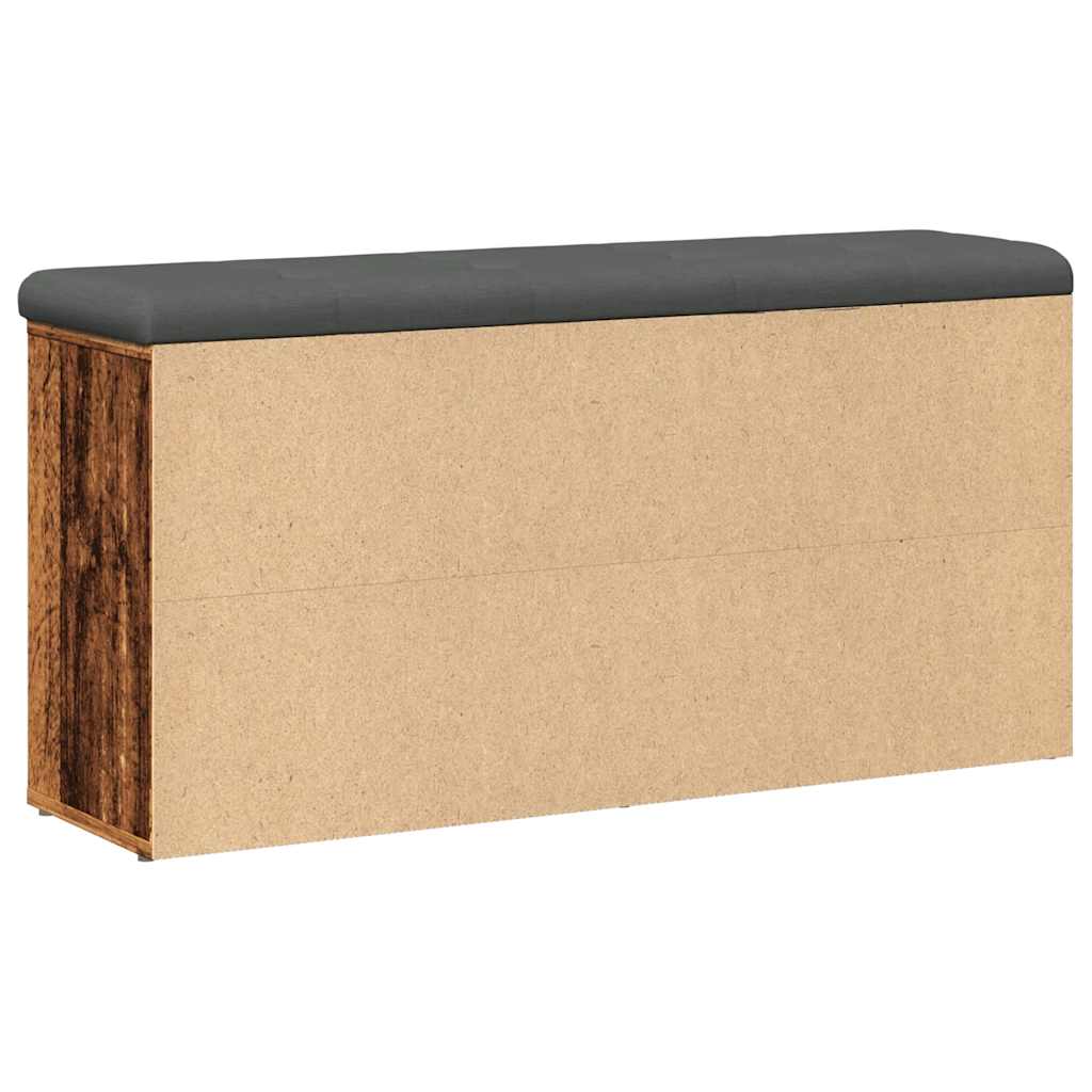 Klupa za cipele staro drvo 102x32x50 cm izrađeno drvo