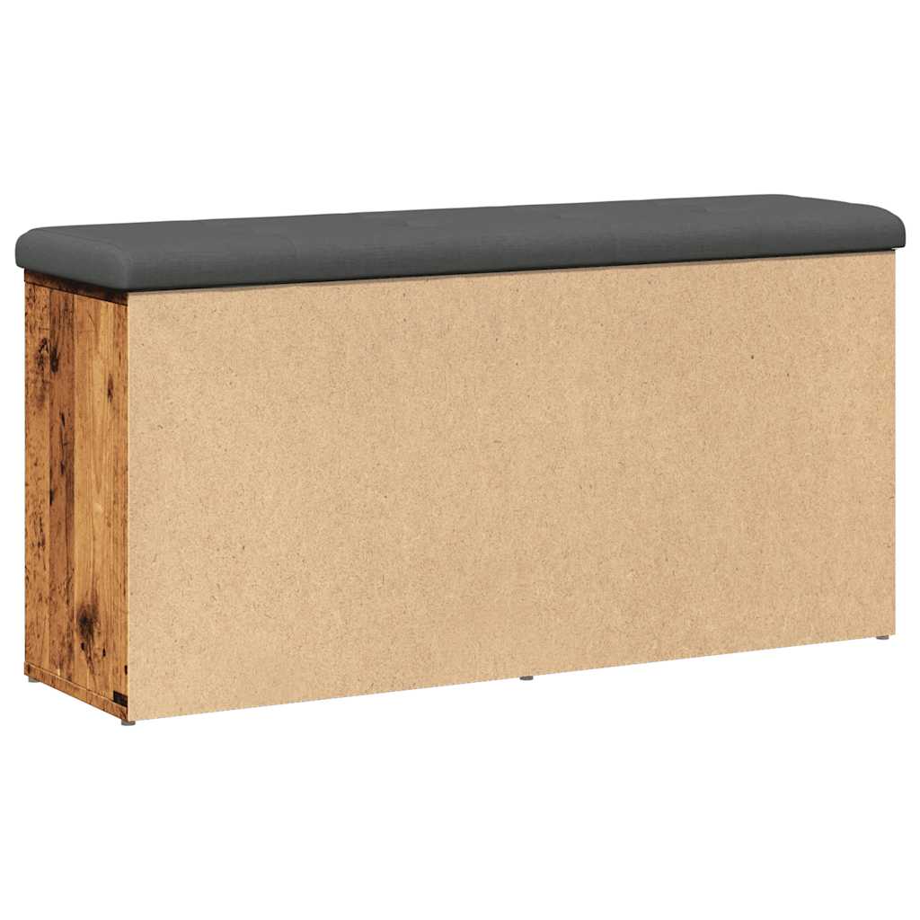 Klupa za cipele staro drvo 102x32x50 cm izrađeno drvo