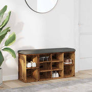 Klupa za cipele staro drvo 102x32x50 cm izrađeno drvo