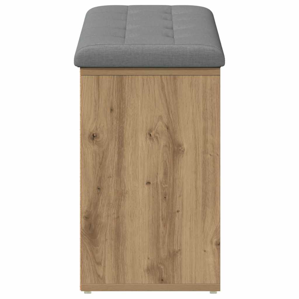 Klupa za cipele obrtnički hrast 102x32x50 cm izrađeno drvo