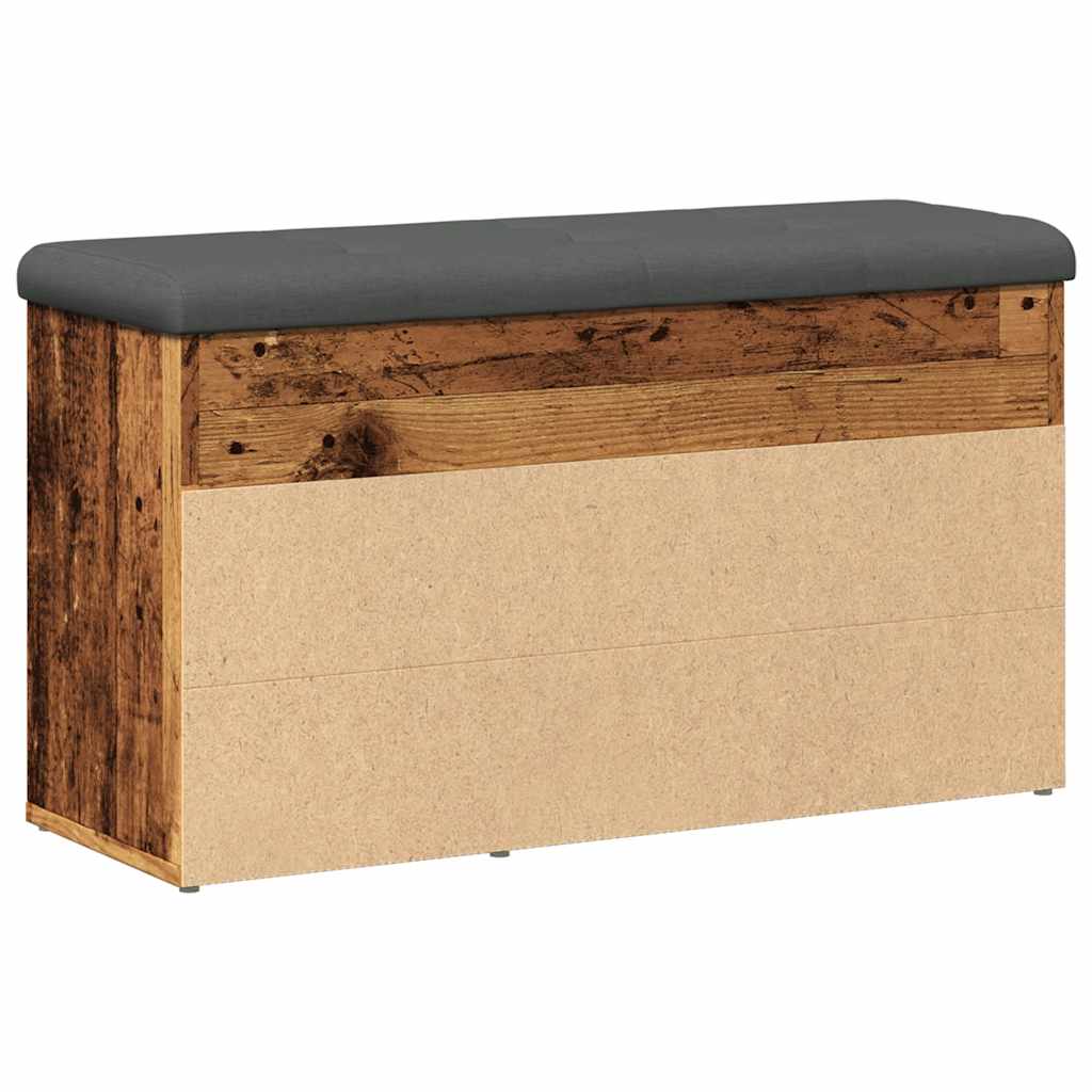 Klupa za cipele staro drvo 82x32x45,5 cm izrađeno drvo
