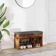 Klupa za cipele staro drvo 82x32x45,5 cm izrađeno drvo