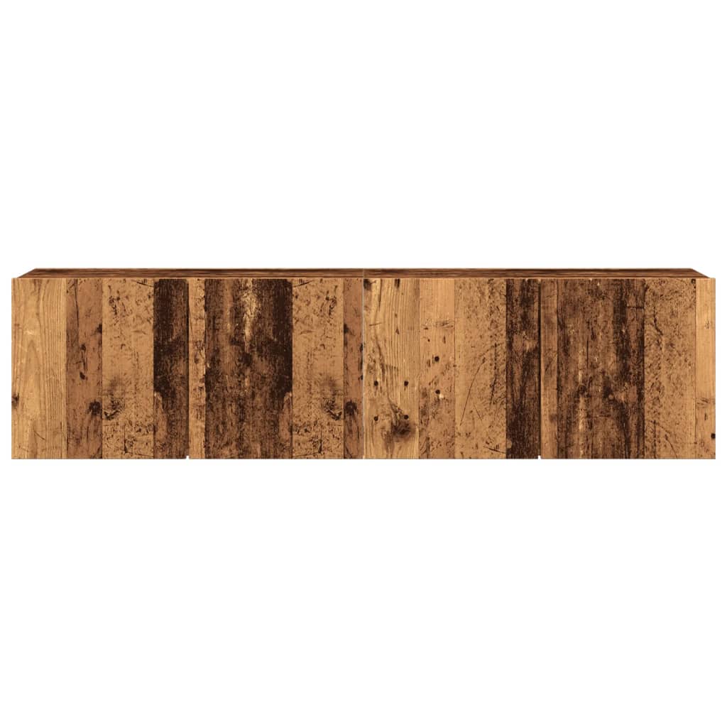 Zidni TV ormarići 2 kom boja starog drva 80 x 30 x 41 cm