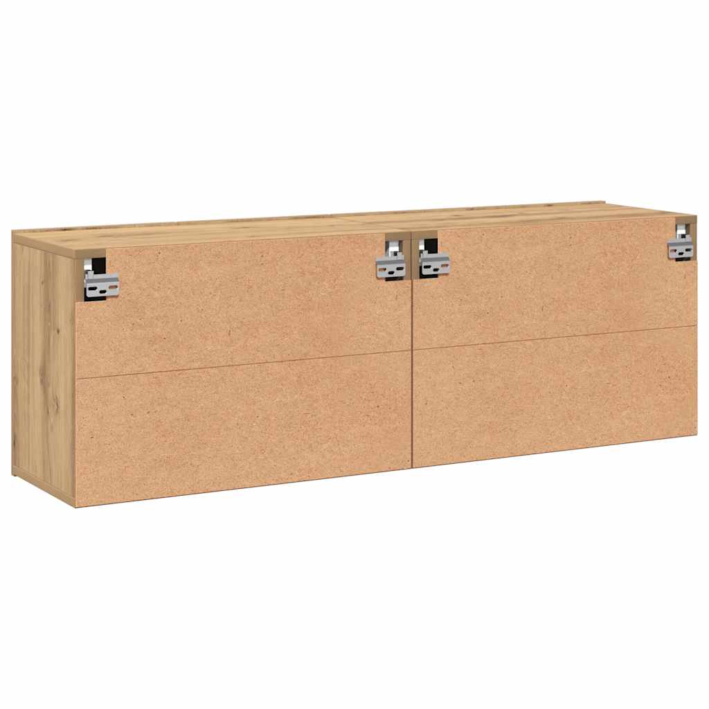 Zidni TV ormarići 2 kom boja hrasta artisan 80 x 30 x 41 cm
