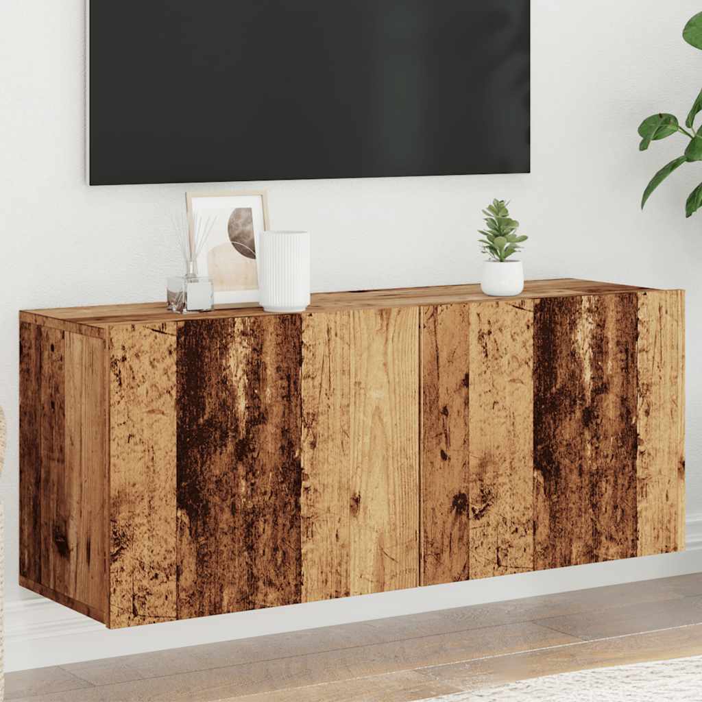 TV ormarić zidni Old Wood 100x30x41 cm