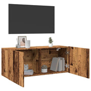 TV ormarić zidni Old Wood 100x30x41 cm