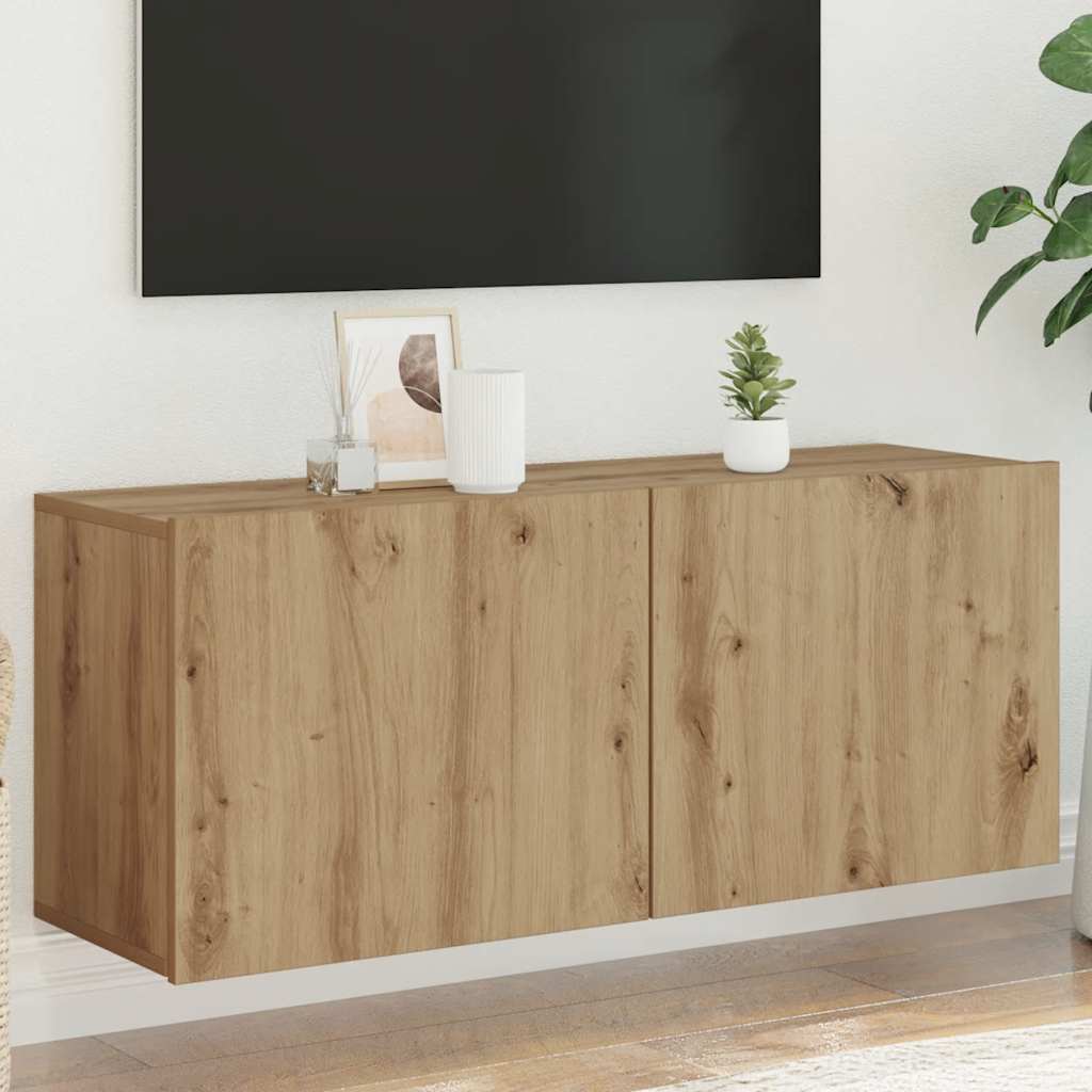 TV ormarić zidni Artisan hrast 100x30x41 cm