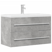 Ormarić za umivaonik beton siva 80x38,5x48 cm drveni