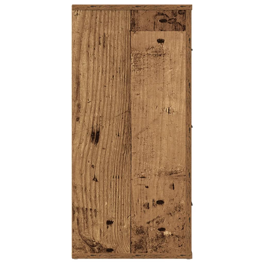 Komoda boja starog drva 80 x 33 x 70 cm od konstruiranog drva