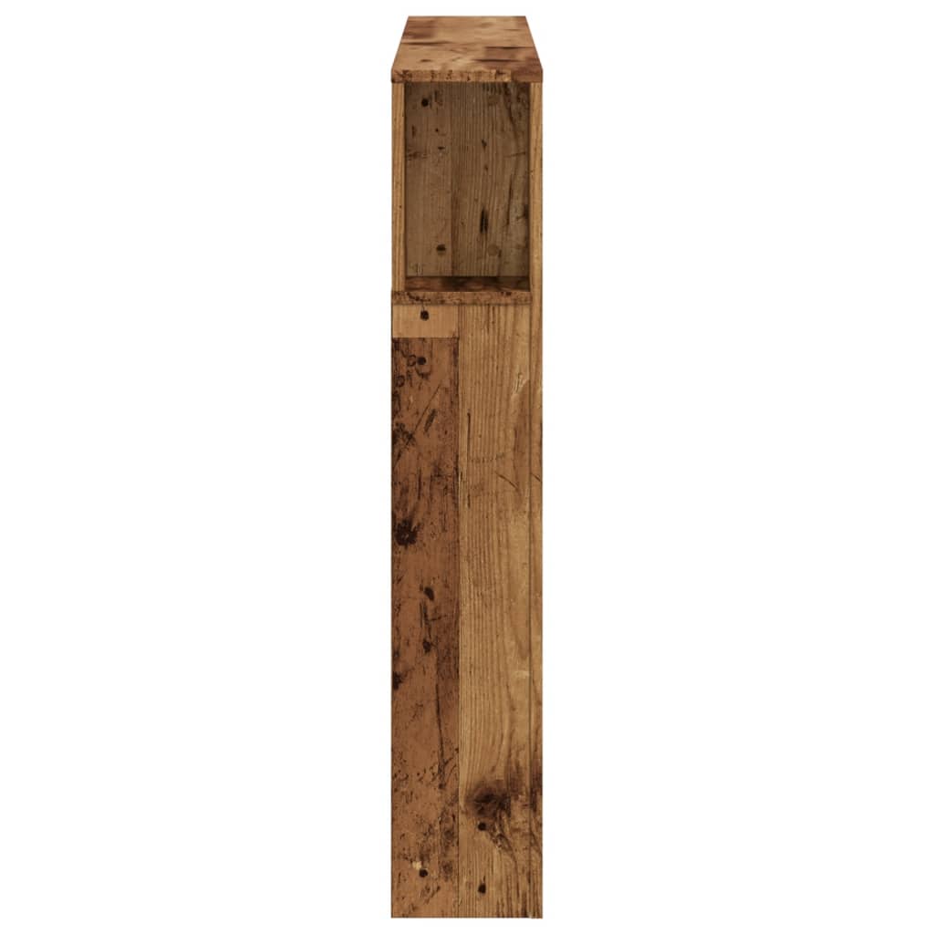 LED uzglavlje boja drva 120x18,5x103,5 cm konstruirano drvo