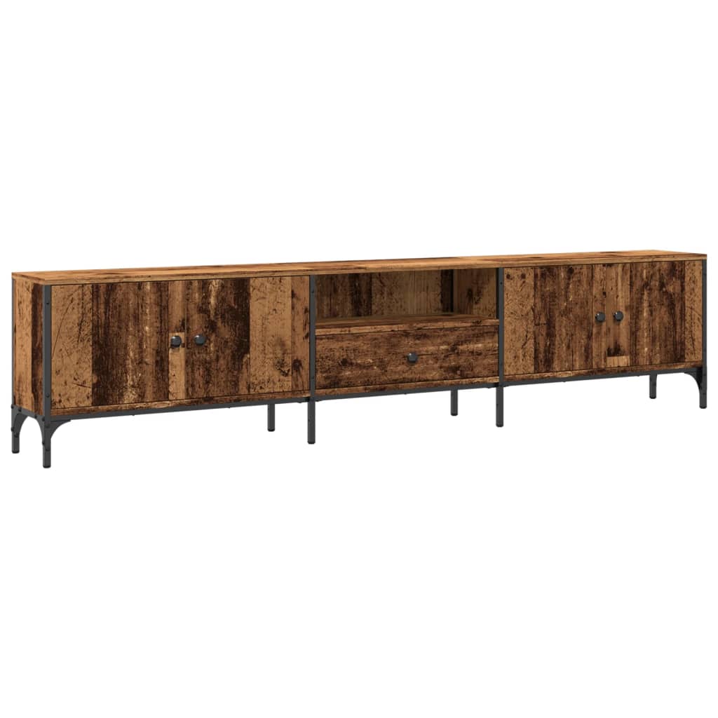 TV ormarić s ladicom boja drva 200x25x44 cm konstruirano drvo
