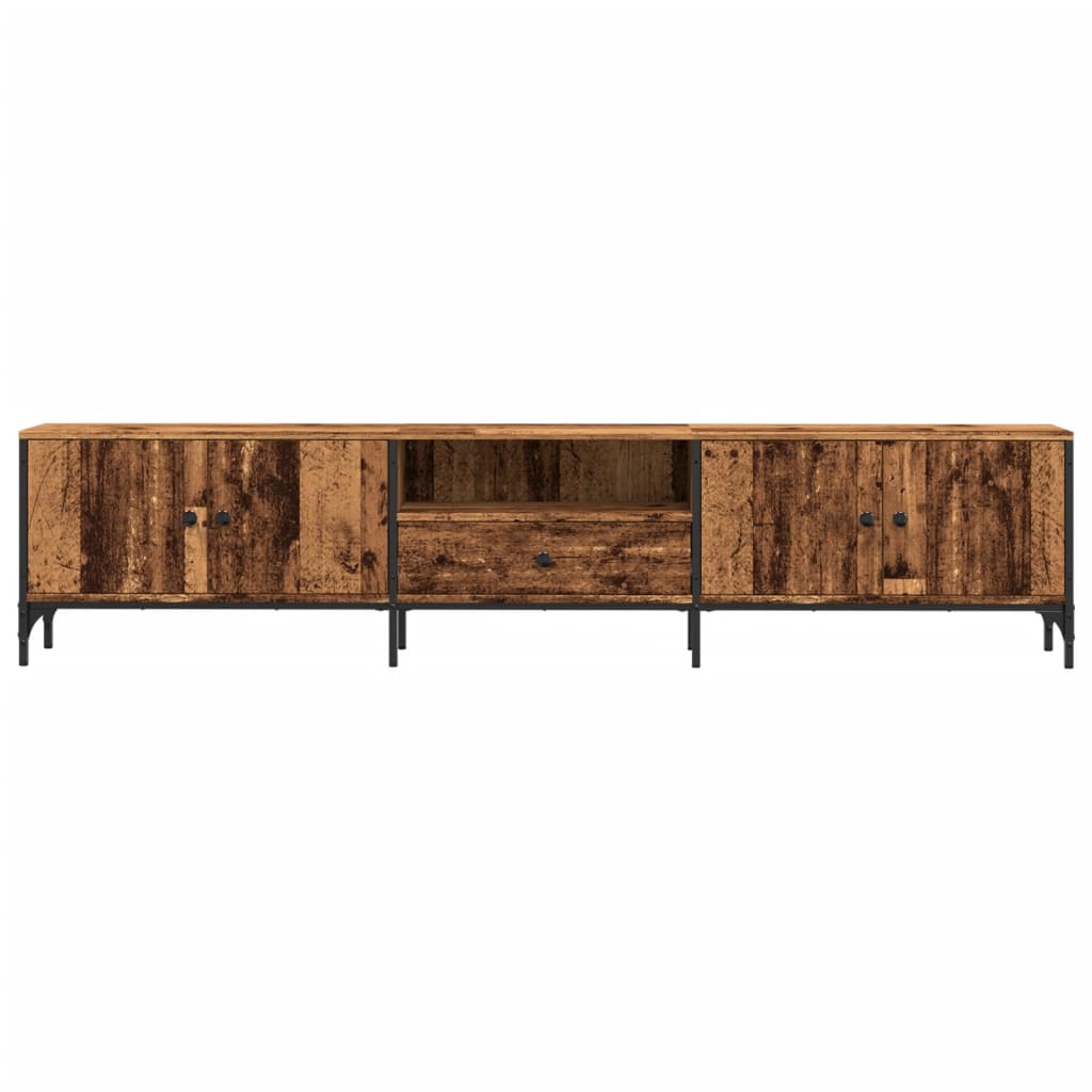 TV ormarić s ladicom boja drva 200x25x44 cm konstruirano drvo