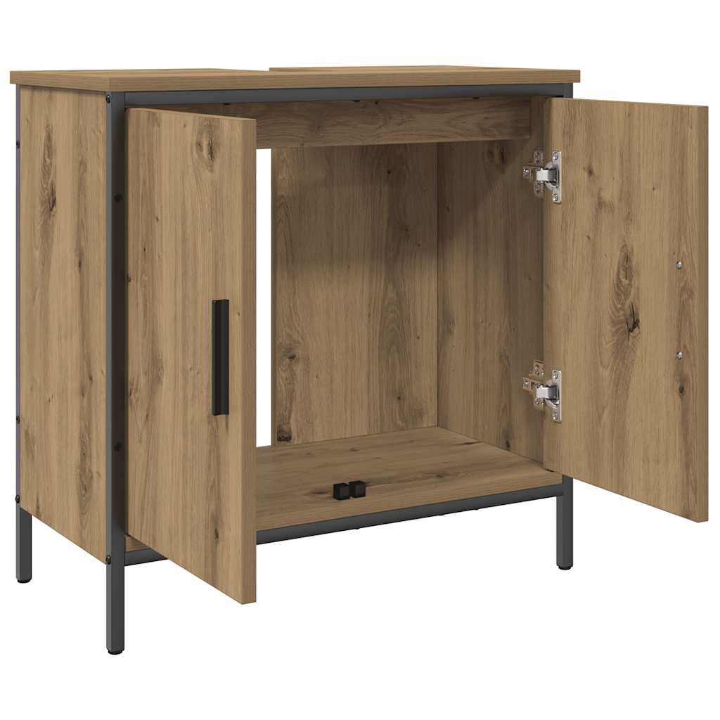 Ormarić za umivaonik boja hrasta artisan 60x30x60 cm drveni