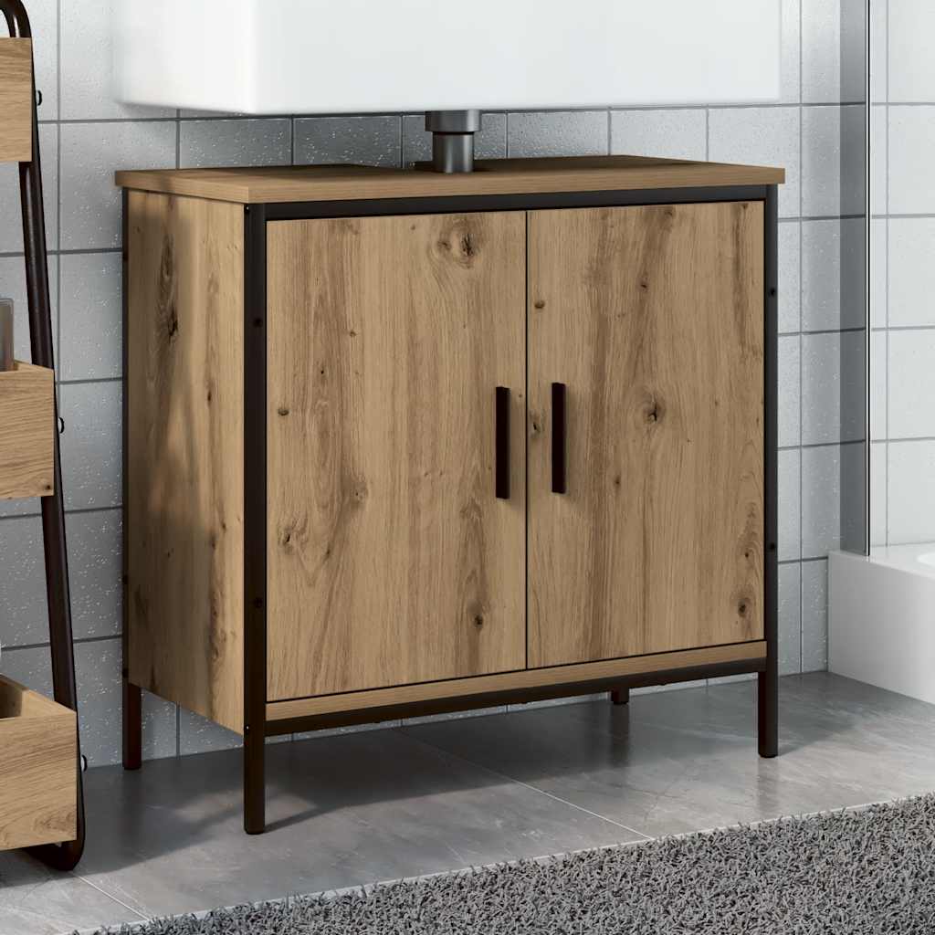 Ormarić za umivaonik boja hrasta artisan 60x30x60 cm drveni